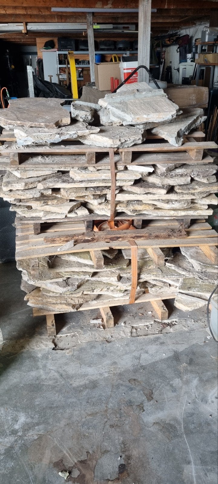 flagstone beige/zand, Ophalen, Gebruikt, Overige metalen