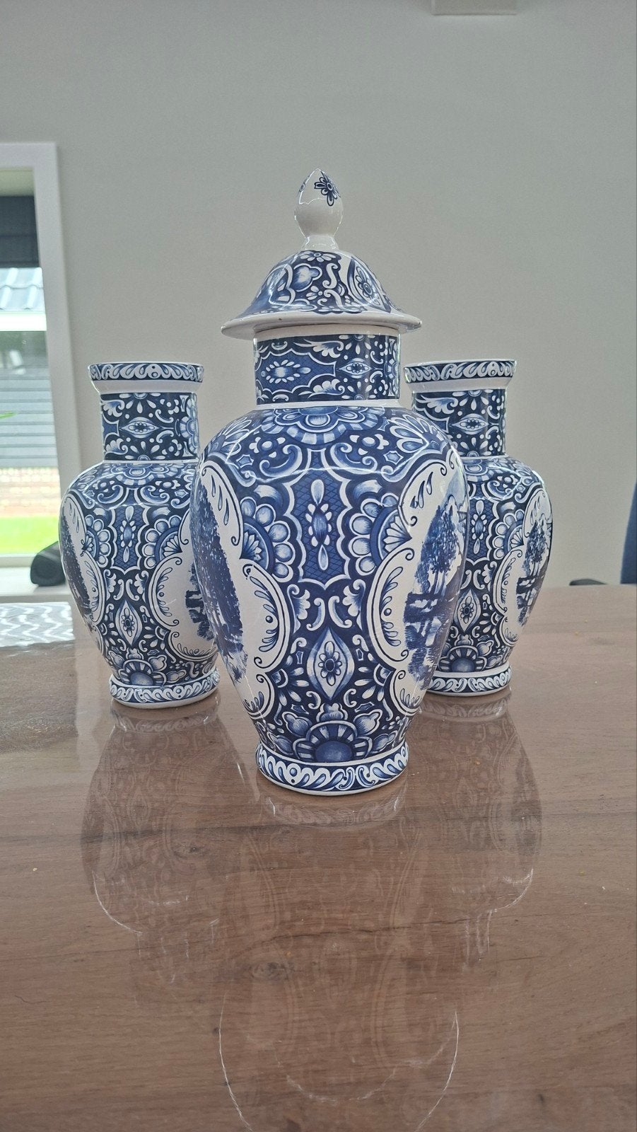 Kaststel Delfts Blauw in nieuwstaat, Antiek en Kunst, Ophalen of Verzenden