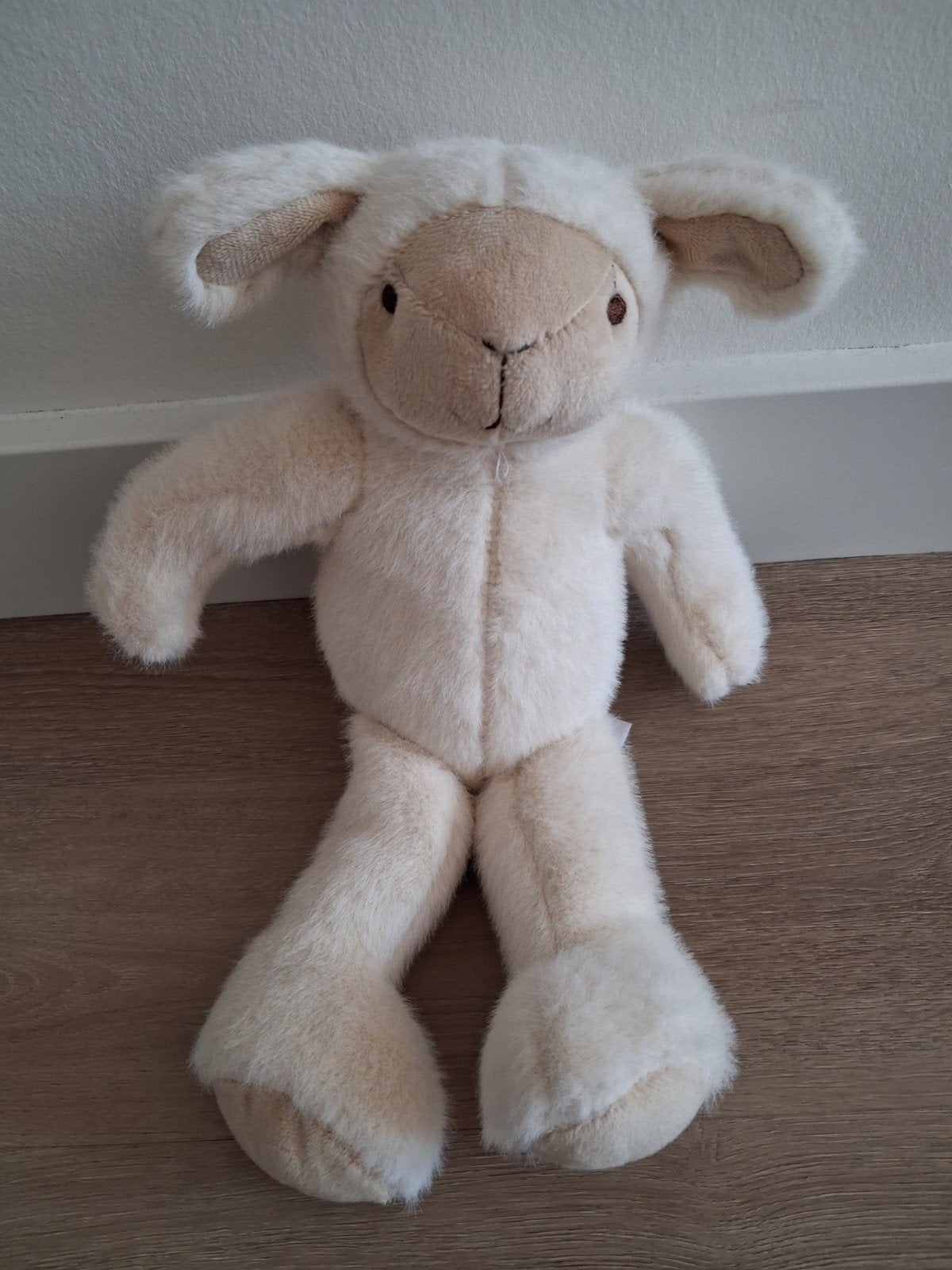 Als nieuw! Knuffel Happy Horse schaap lam zacht L1348, Ophalen of Verzenden, Zo goed als nieuw, Overige typen