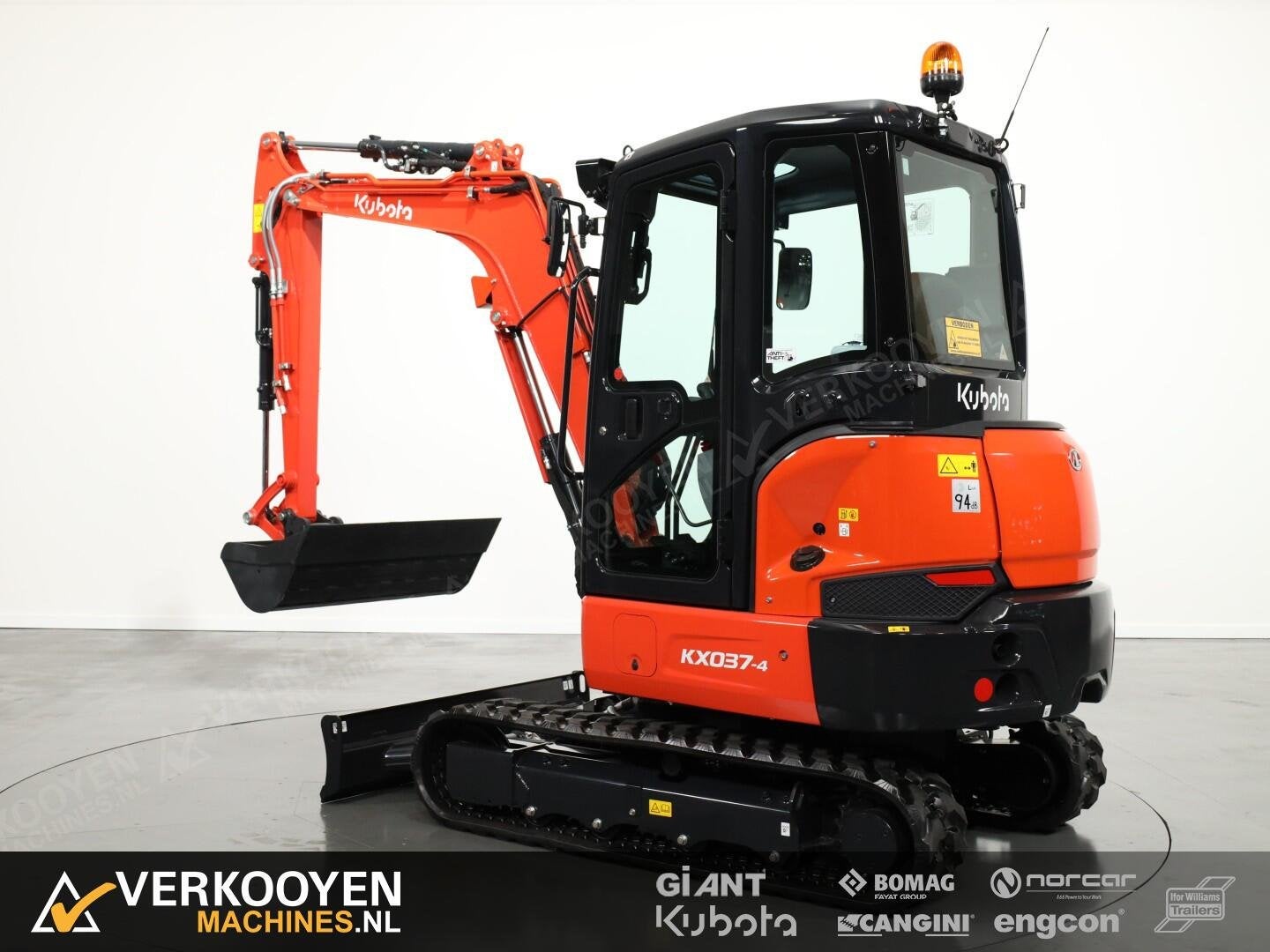 2026 Kubota KX037-4 Hi-Spec ADV1132, Graafmachine