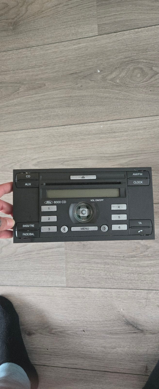 Ford fiesta CD radio/dvd speler Ford Fiesta (draaiknop ontbr, Auto diversen, Ophalen of Verzenden