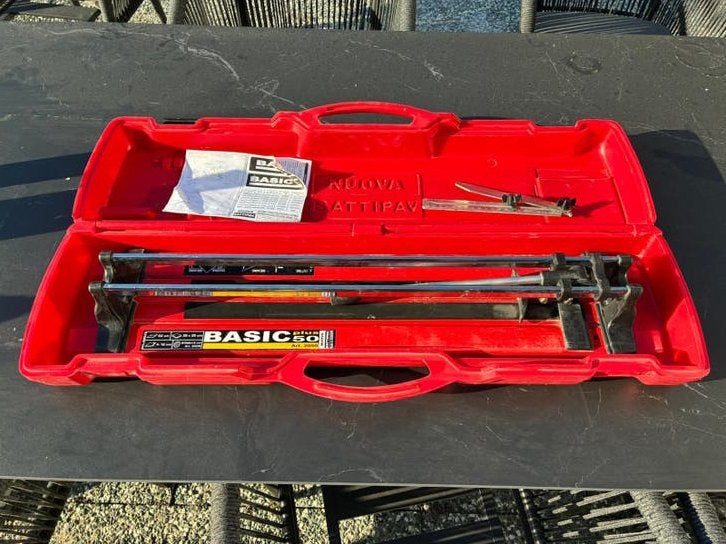 Battipav Basic Plus tegelsnijder 50 cm - Zo goed als nieuw, Ophalen of Verzenden, Zo goed als nieuw