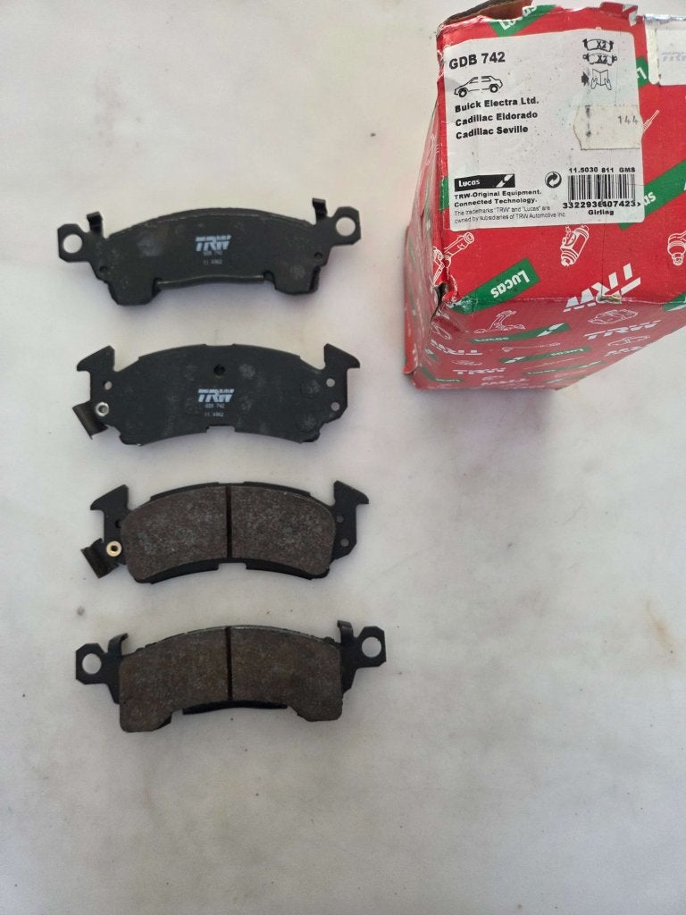 Set Remblokken Buick Cadillac Chevrolet Pontiac, Niet ingevuld, Niet ingevuld, Ophalen of Verzenden, Overige automerken