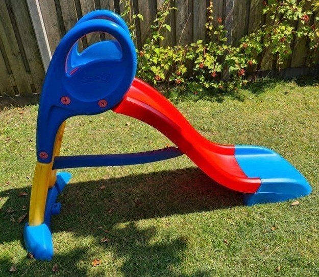 Smoby Glijbaan met Wateraansluiting, Ophalen, Gebruikt, Glijbaan