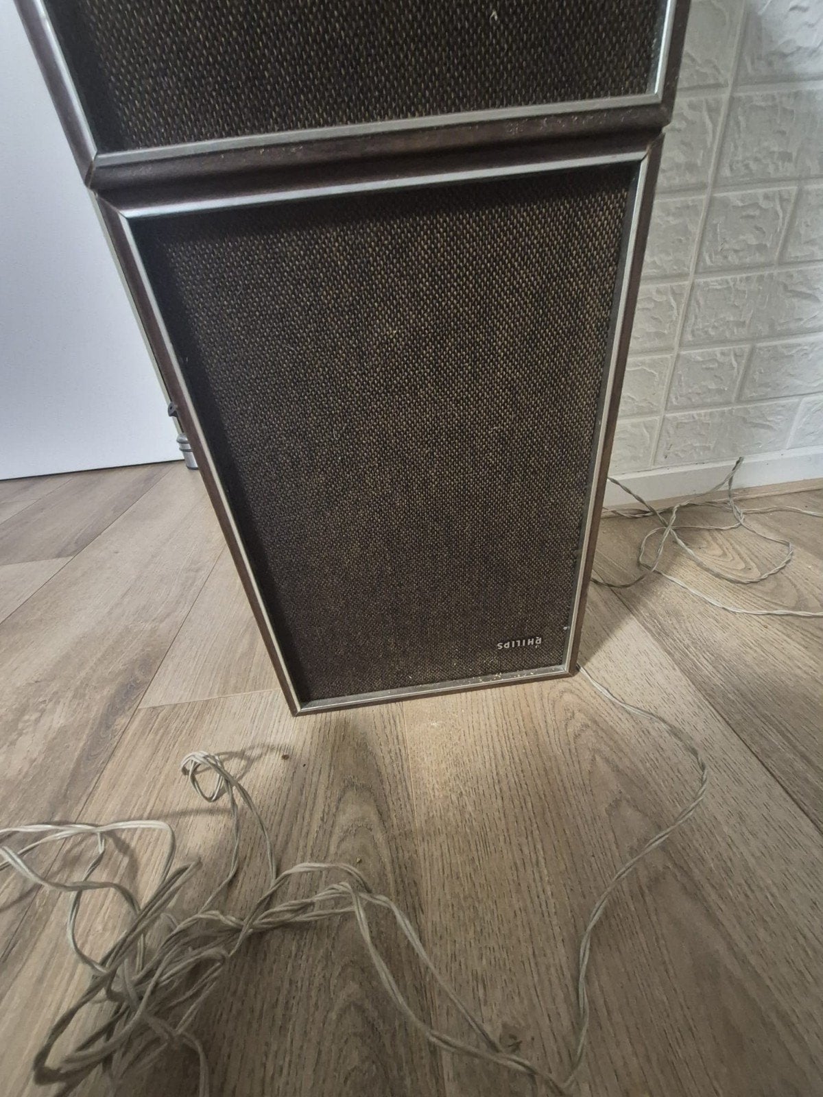 Vintage Philips luidsprekers - Klassiek geluid, Audio, Tv en Foto, Luidsprekers, Gebruikt, Inclusief kabels, Ophalen of Verzenden