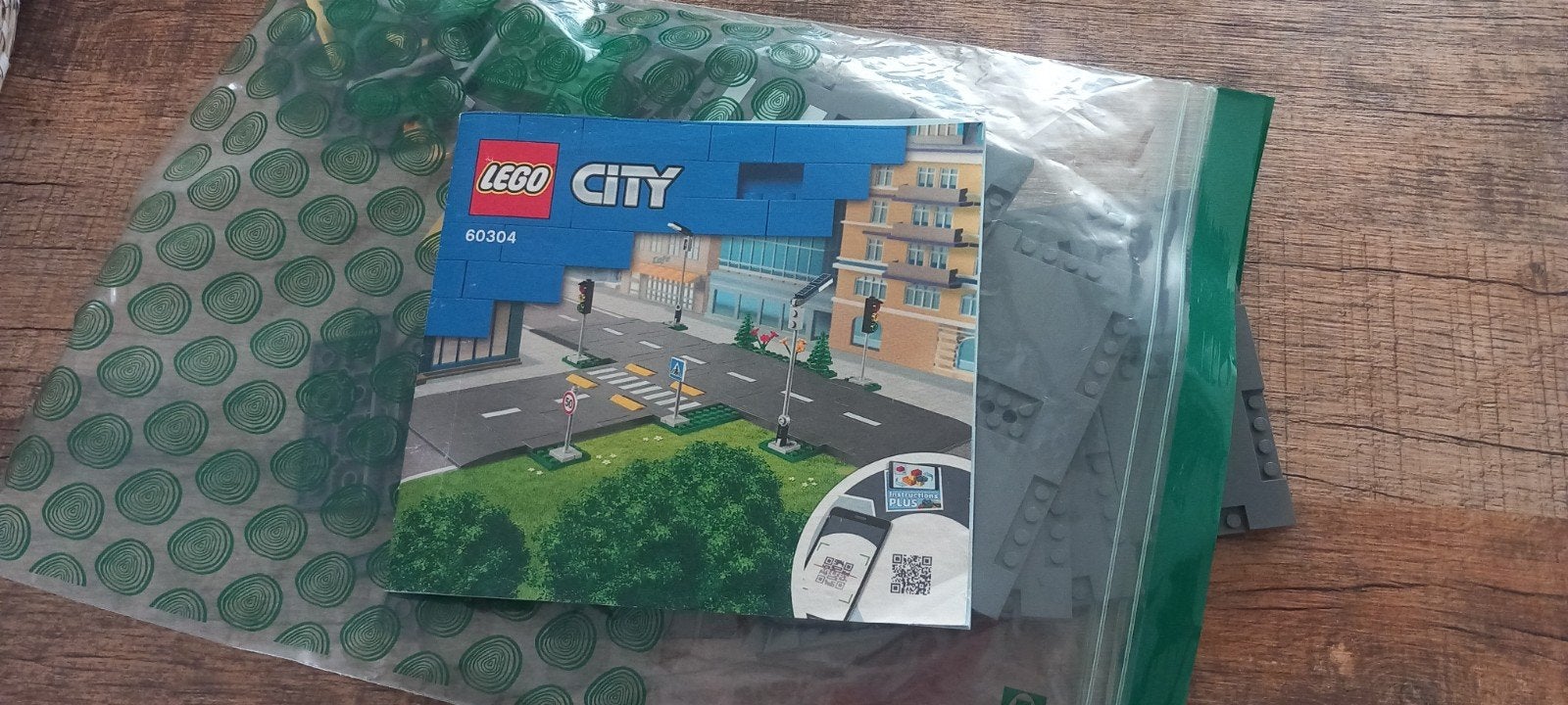 Lego city wegplaten 60304 compleet, Kinderen en Baby's, Speelgoed | Duplo en Lego, Ophalen, Zo goed als nieuw