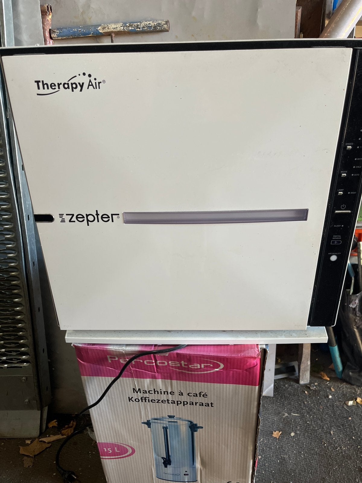 Zepter Therapy Air Luchtreiniger - Wit, Ophalen, Gebruikt, Luchtreiniger