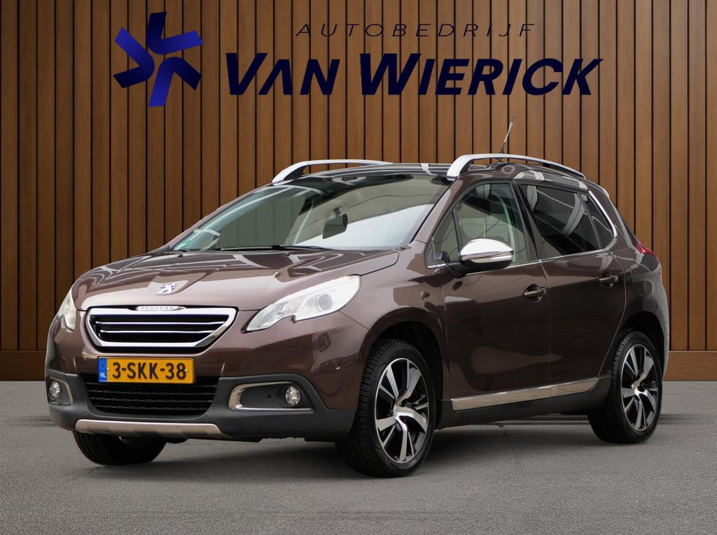 Peugeot 2008 1.6 VTi Féline 120PK | Pano | Navi | Trekhaak, Voorwielaandrijving, Euro 5, Gebruikt, Zwart