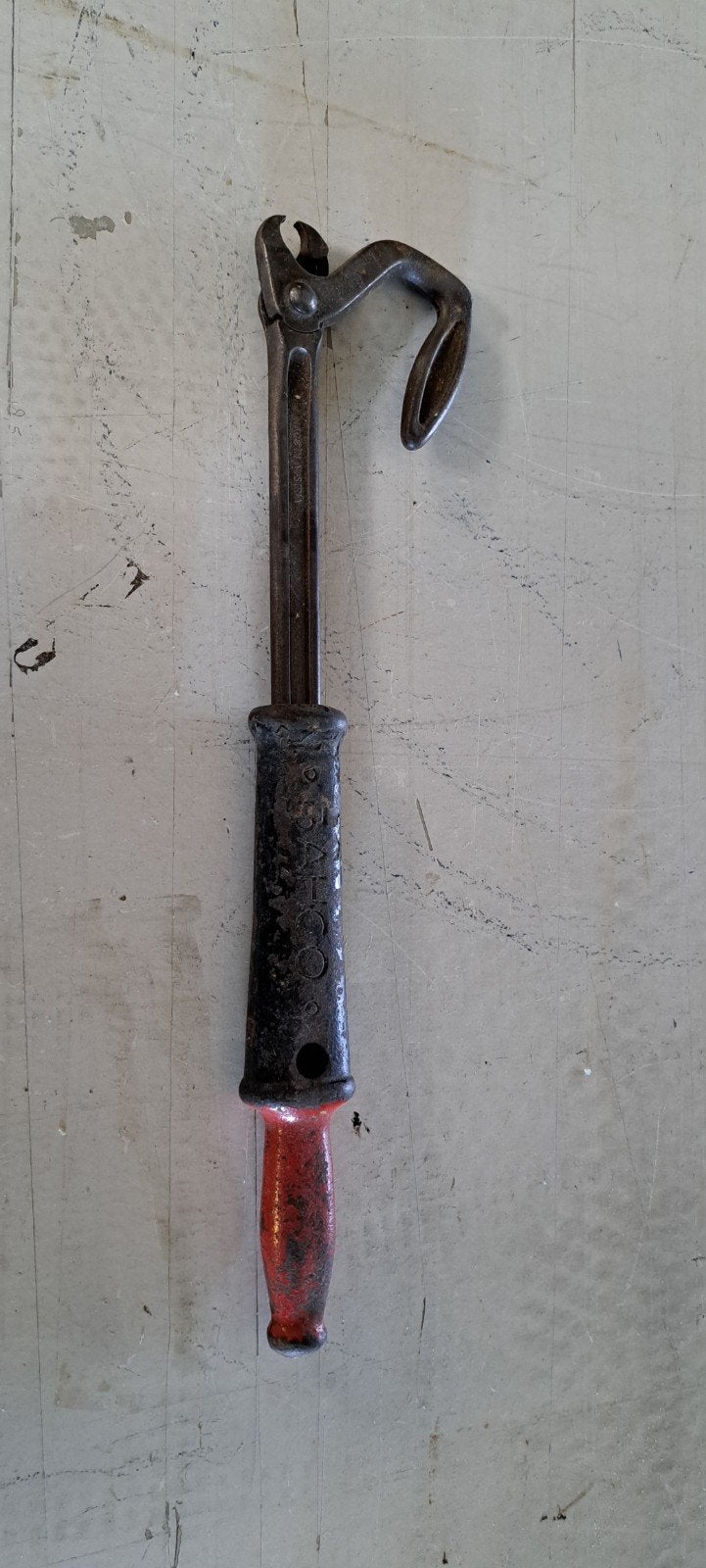 spijkerttekker BAHCO, Ophalen