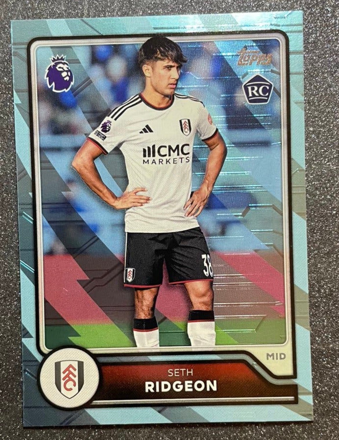 Topps Flagship Premier League 26/27 BLUE VOLTAGE RC RIDGEON, Verzenden, Zo goed als nieuw, Plaatje
