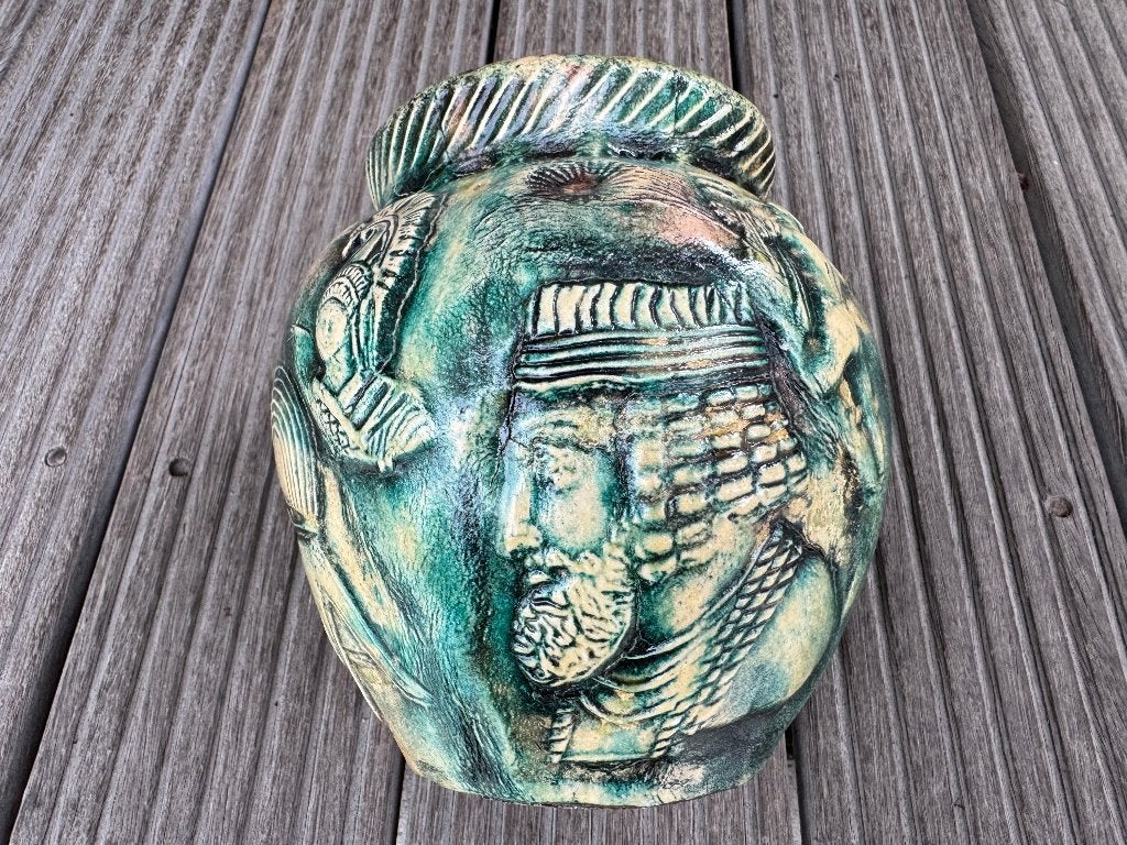 Antieke Romeinse Griekse vaas, Antiek en Kunst, Ophalen