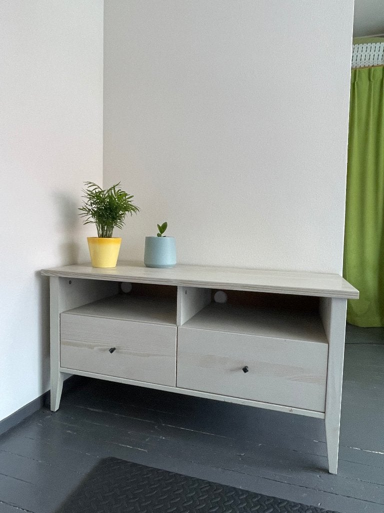 Ladekast wit, Ophalen, Gebruikt, 100 tot 150 cm, 1 of 2 laden