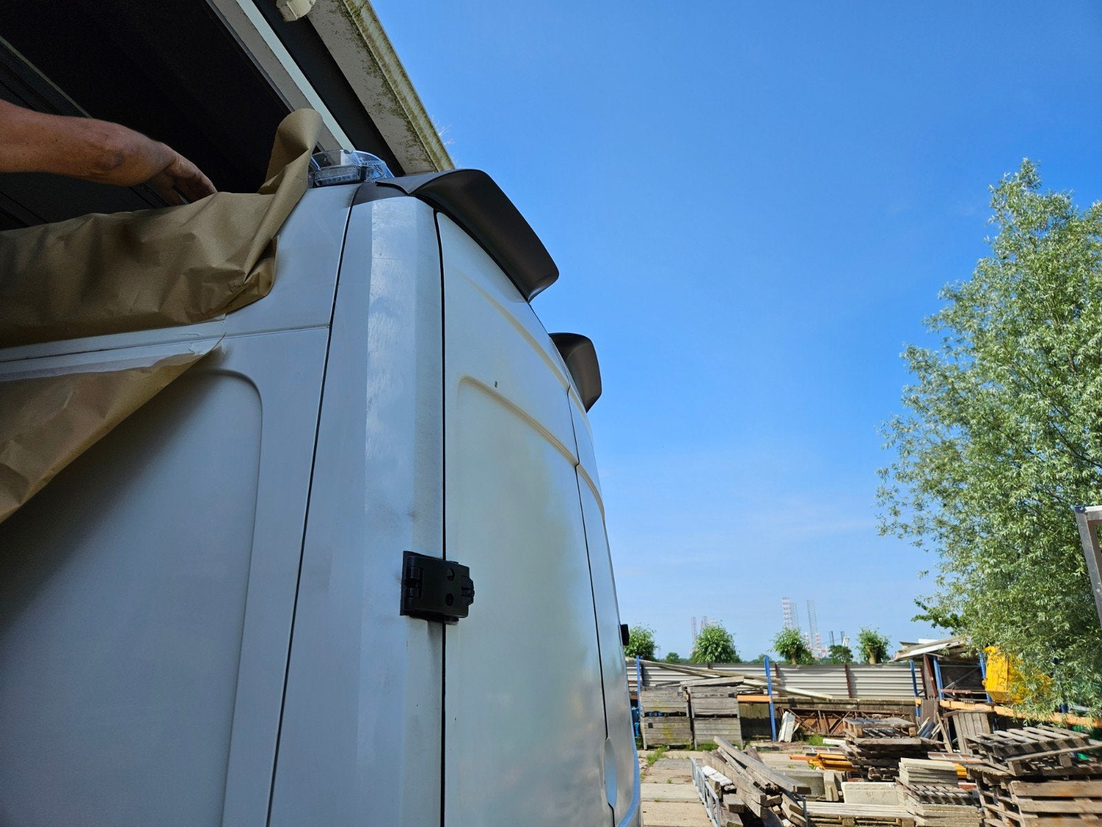 Dakspoiler voor Mercedes Sprinter W906, Ophalen of Verzenden