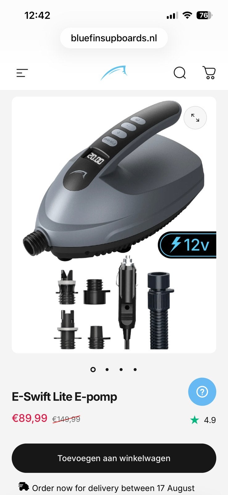 E-Swift Lite E-pomp