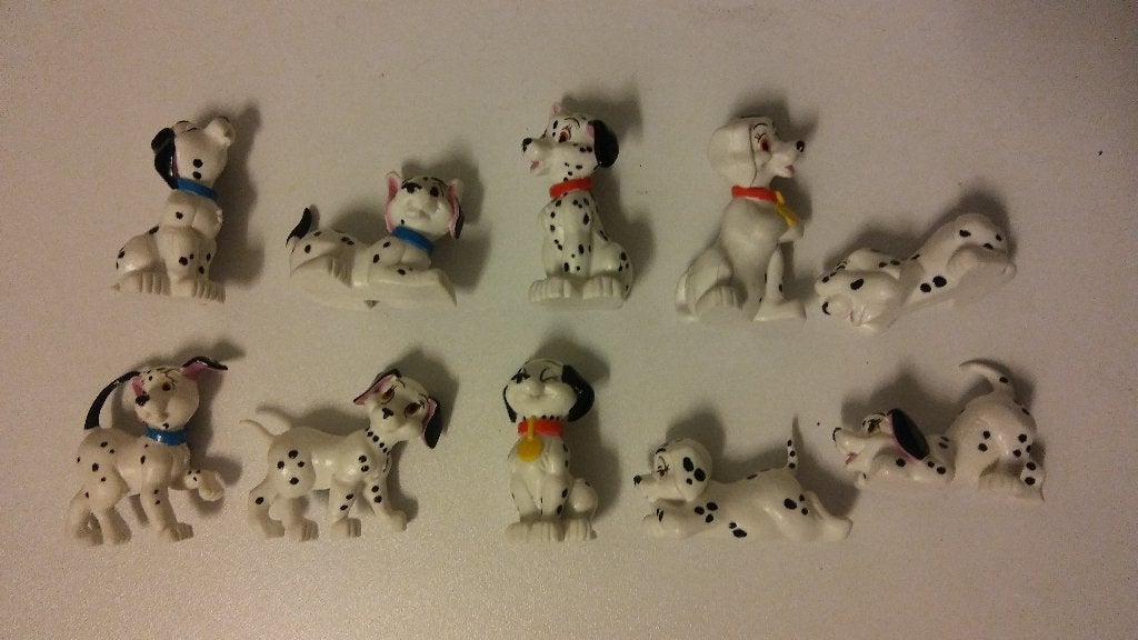 MINI 101 Dalmatiers Disney tekenfilm pvc figuren set MINI, Ophalen of Verzenden, Zo goed als nieuw