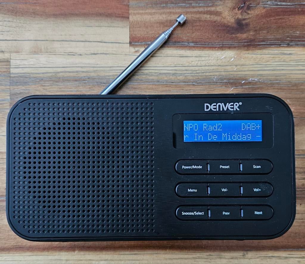 Denver DAB+ radio dab-42, Ophalen of Verzenden, Gebruikt, Radio