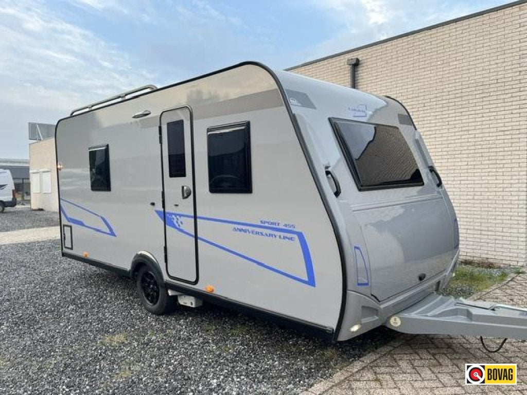 Caravelair Sport Line 455 Anniversary Line Incl. Mover en Vo, Caravans en Kamperen, Rondzit, Bedrijf, Lengtebed, 4 tot 5 meter