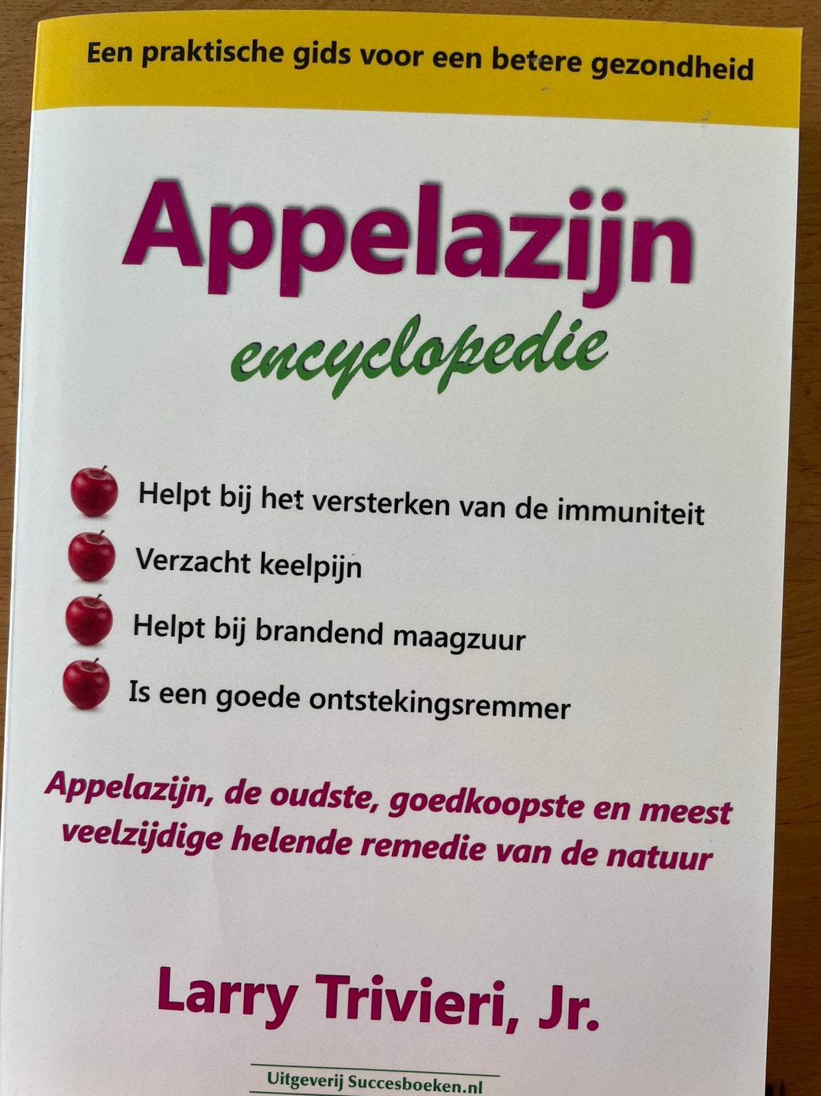 Appelazijn encyclopedie, Ophalen of Verzenden, Zo goed als nieuw
