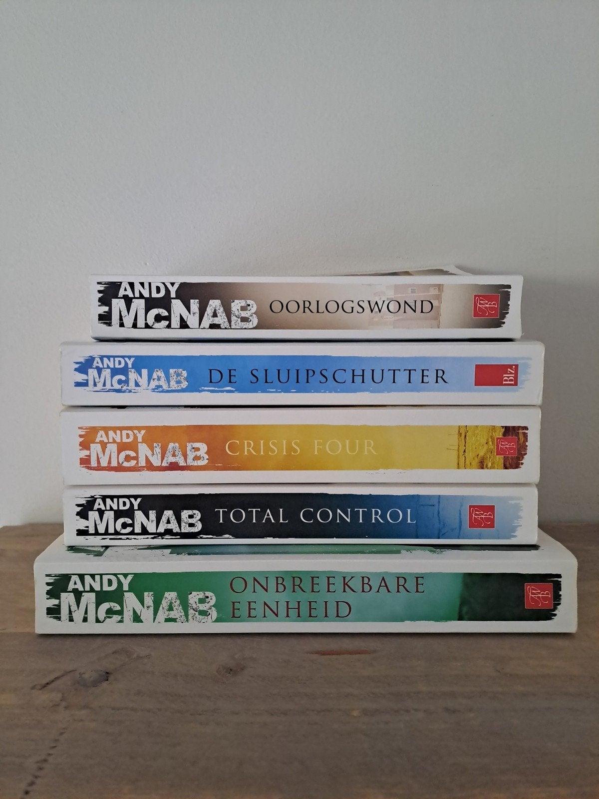 Andy McNab Boekenpakket - 5 Nick Stone Thrillers, Boeken, Ophalen of Verzenden, Gelezen, Andy McNab, Europa overig