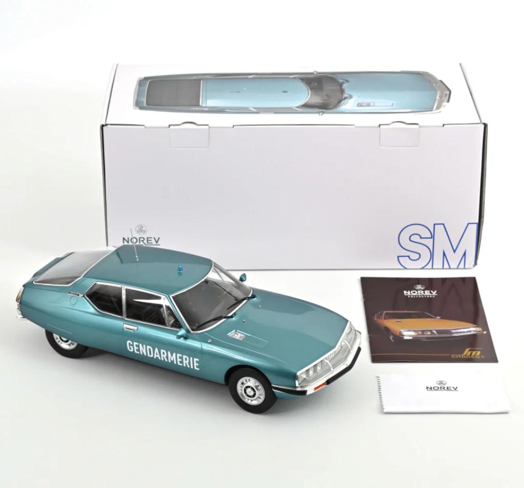 Citroen SM 1973 Gendarmerie schaal 1/12 NOREV Ref. 121703, Verzenden, Nieuw, 1:5 t/m 1:8, Auto