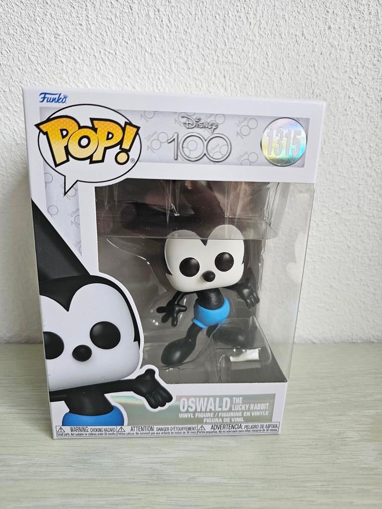 Oswald The Lucky Rabbit - Disney100 Funko - 1315, 21 Holborn Viaduct, London, EC1A 2DY, SupportEMEA@Funko.com, Funko, Nieuw