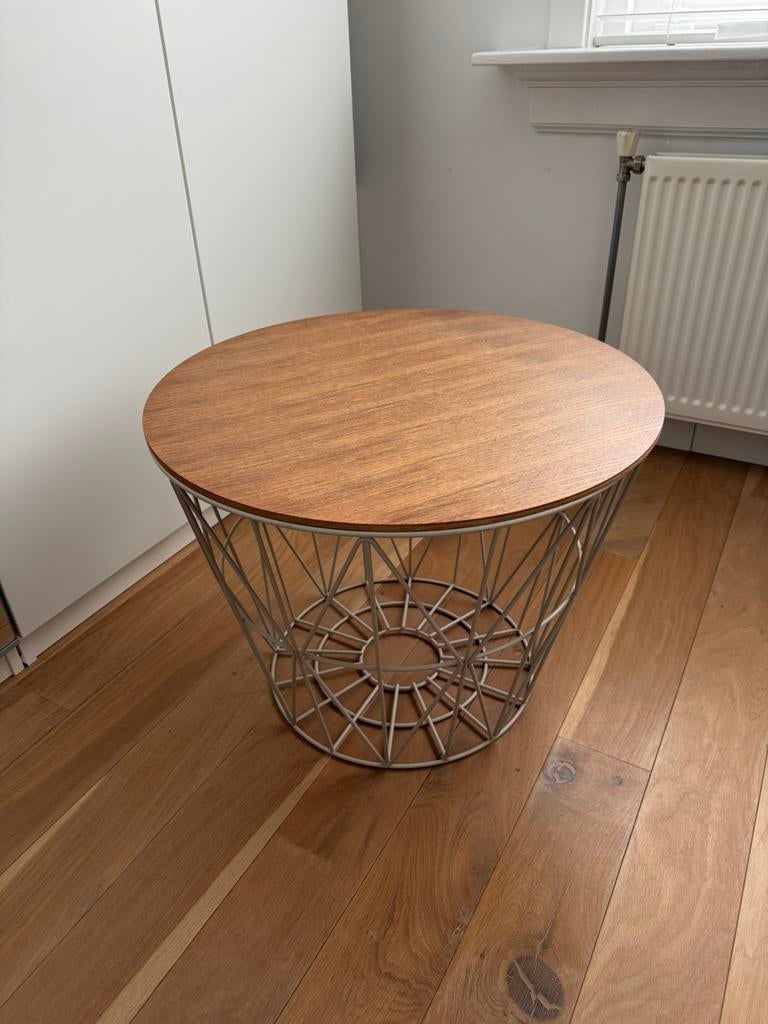 Ferm Living Wire Basket opbergmand - Large, Minder dan 55 cm, Metaal of Aluminium, Rond, Scandinavisch