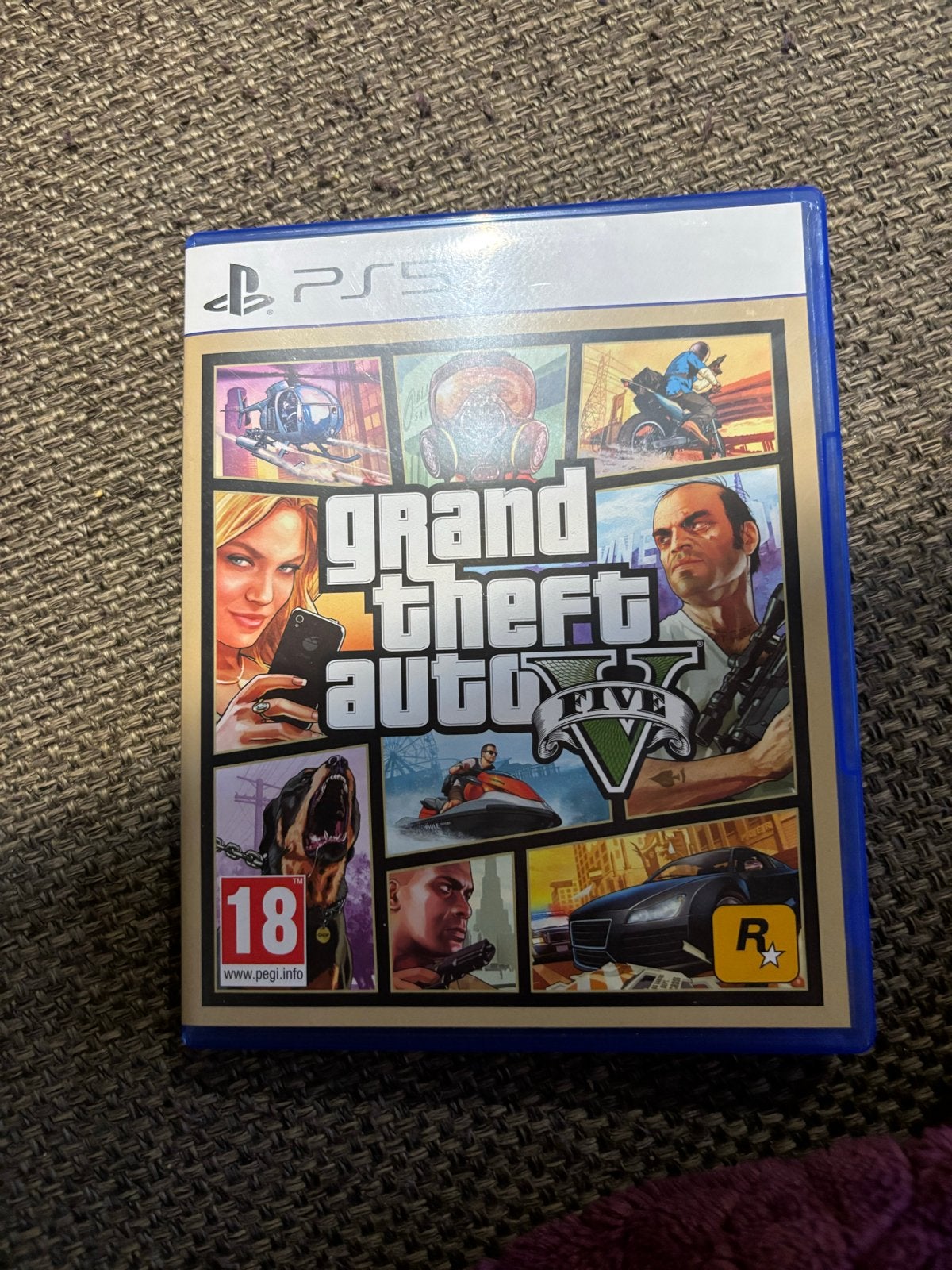 Grand Theft Auto V (GTA 5) PS5 - Zo goed als nieuw, Online, Vanaf 18 jaar, 1 speler, Zo goed als nieuw