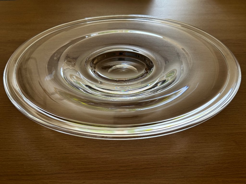 Peill & Putzler glazen schaal, Ophalen, Gebruikt, Schaal, Rond