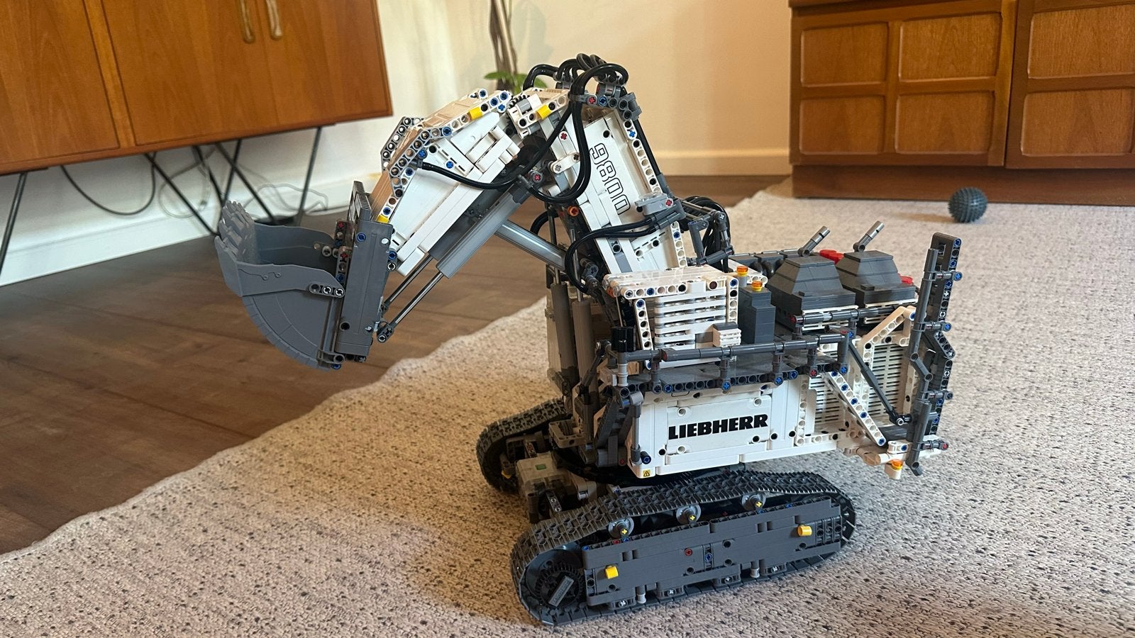 LEGO Technic Liebherr R 9800 Graafmachine (42100), Ophalen of Verzenden, Zo goed als nieuw
