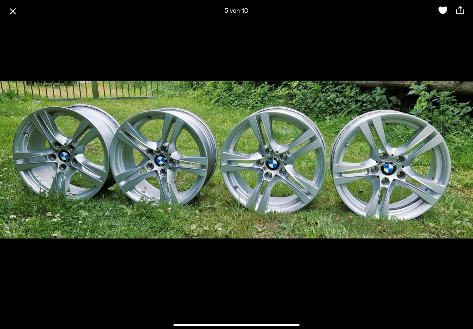 Originele BMW 18 inch style 355M breedset velgen - Set van 4, Ophalen, 18 inch, Gebruikt, Velg(en)