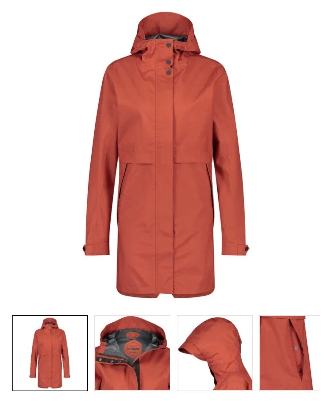Parka Regenjas Urban Outdoor Dames Cinnabar - Maat XL ZGAN !, Ophalen, Overige kleuren, Maat 46/48 (XL) of groter, Zo goed als nieuw