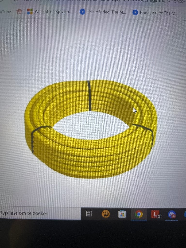Meerlagen buis Henco gas, Doe-het-zelf en Verbouw, Overige materialen, 6 meter of meer, Overige typen, Nieuw