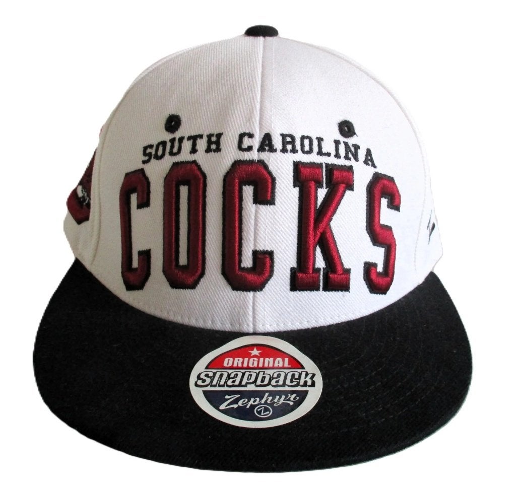 SOUTH CAROLINA COCKS NCAA snapback cap by Zephyr, Info@taurusvintage.nl, Nieuw, Pet, Zephyr