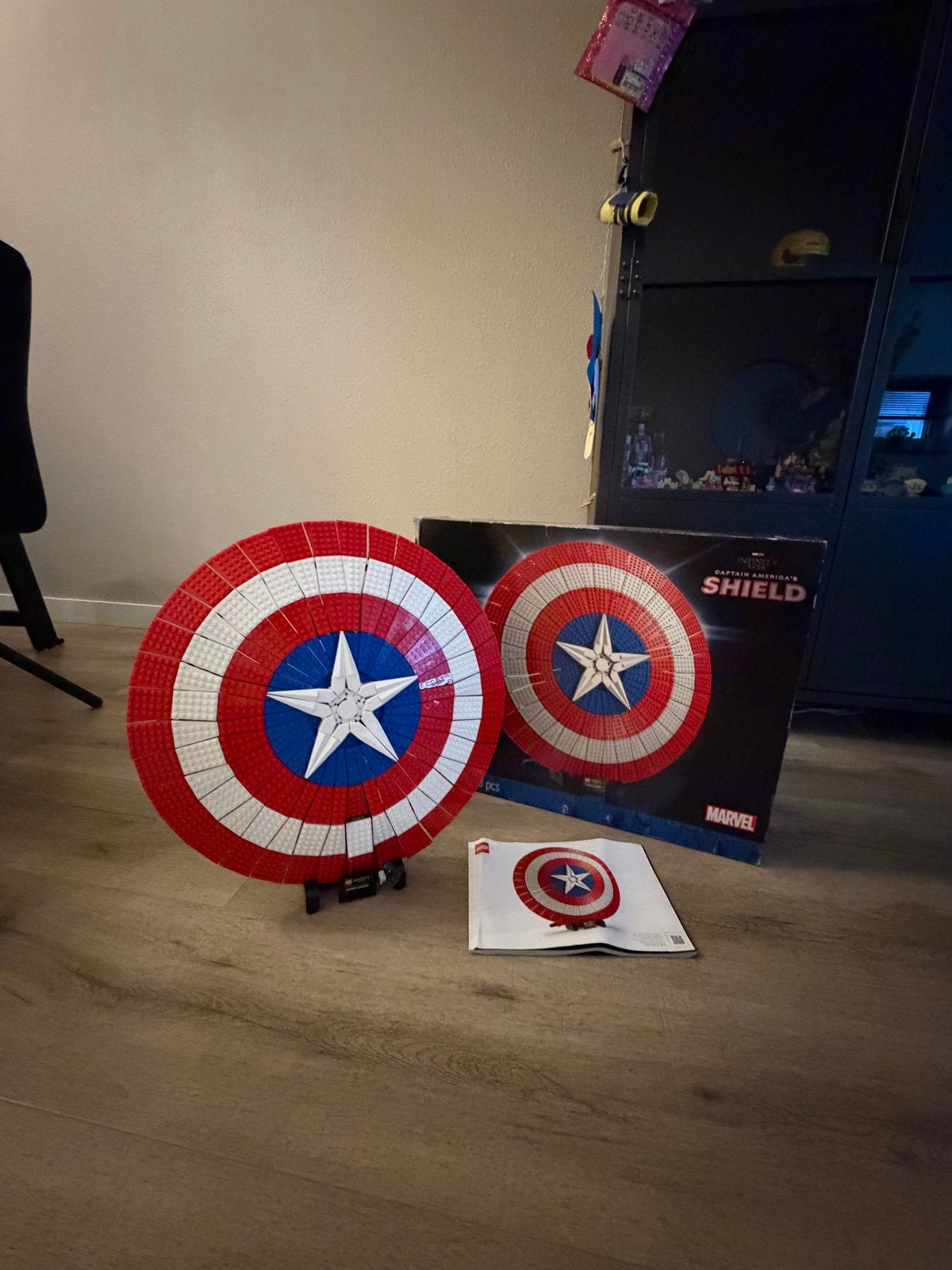LEGO Marvel Captain America's Schild (76262), Ophalen of Verzenden, Zo goed als nieuw, Overige merken