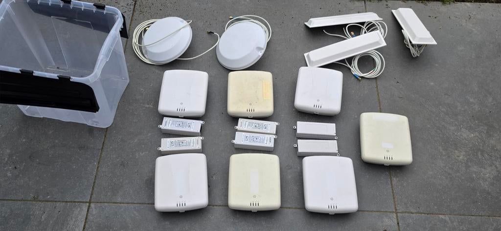 HP WiFi Access Points: 2x MSM430, 5x MSM466 + antennes, Ophalen of Verzenden