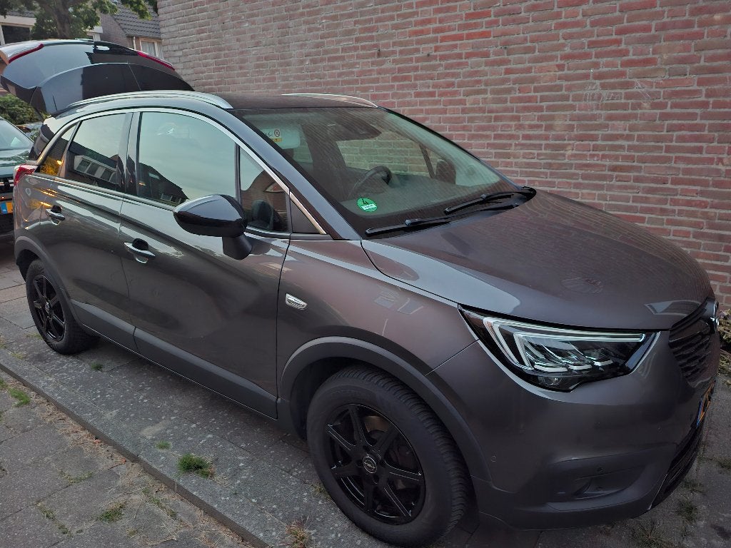Opel Crossland X 1.2 Turbo 110pk Start/stop Aut 2019 Grijs, Grijs, 3 cilinders, SUV of Terreinwagen, Navigatiesysteem