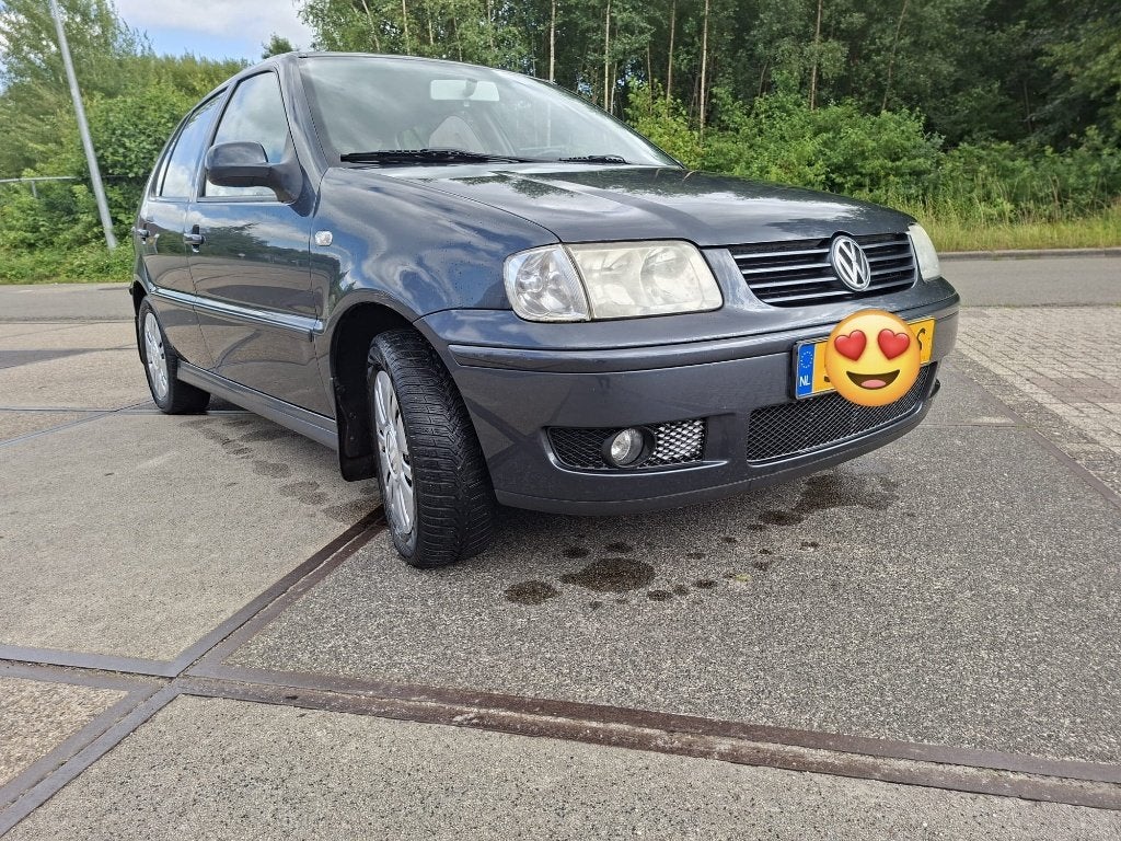 Volkswagen Polo 1.4 44KW 2001 Blauw 5 Deurs, Auto's, Volkswagen, Voorwielaandrijving, 31 €/maand, 4 cilinders, Blauw