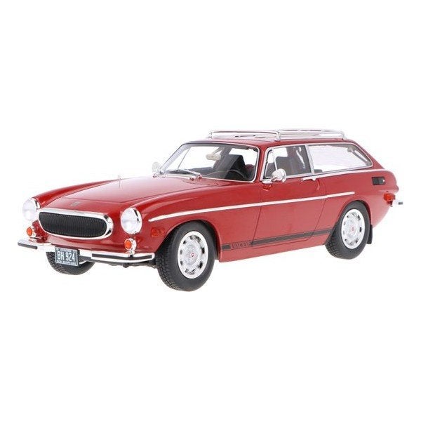 Volvo 1800 ES 1972 Rood Schaal 1/18 Norev 188723 Nieuw, Auto, Norev, Ophalen of Verzenden, Norev