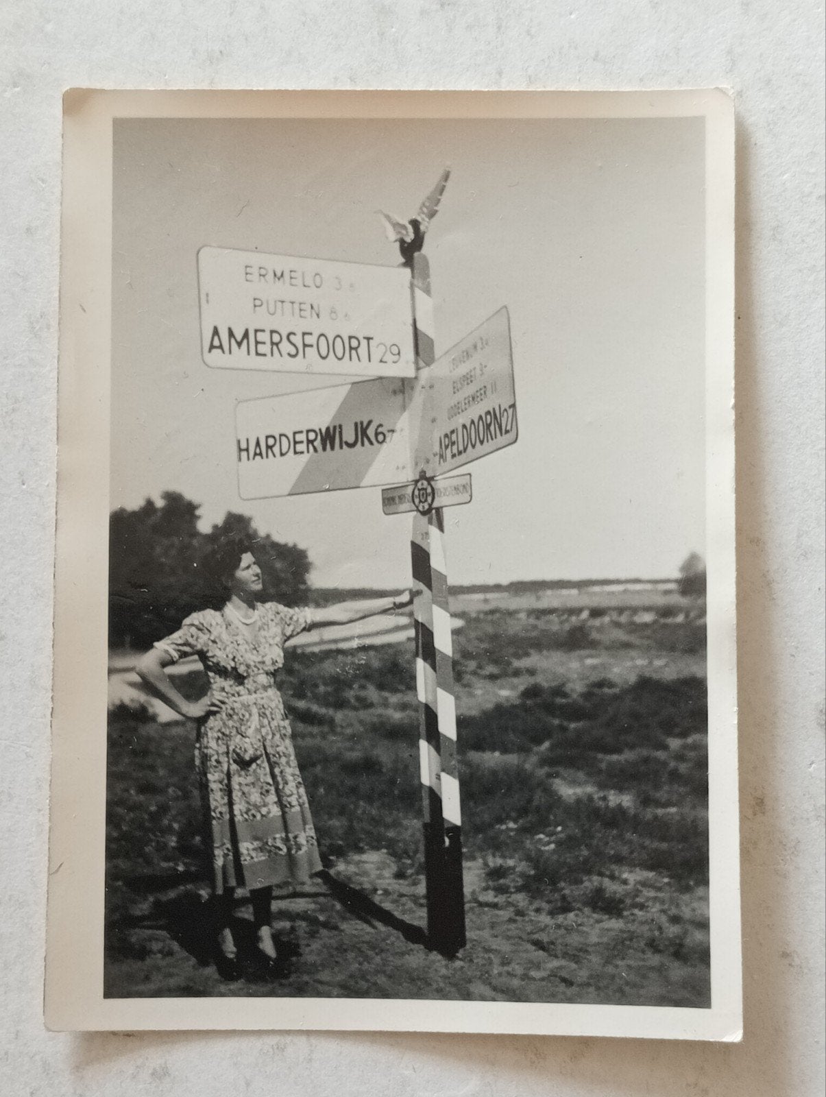 Foto Uddelermeer Uddel 1948, Ophalen of Verzenden, 1940 tot 1960, Gebruikt