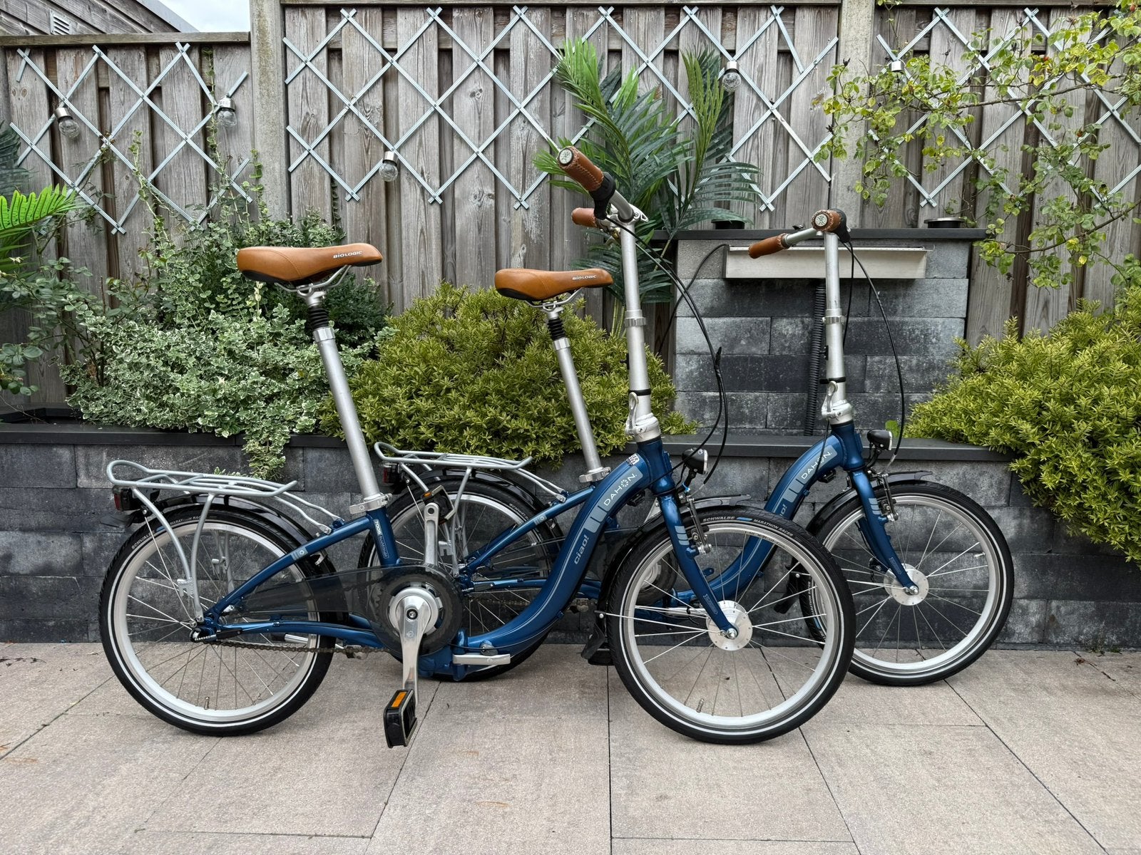 2x zeer nette Dahon ciao vouwfiets