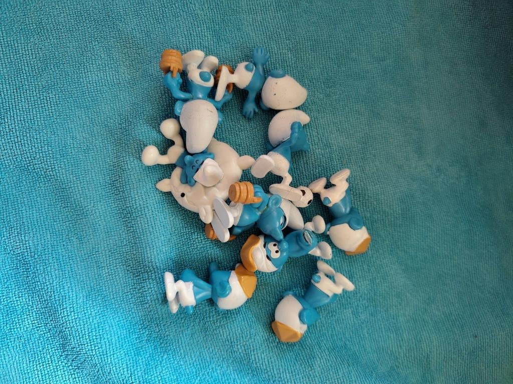 Smurf poppetjes van de AH, Verzamelen, Smurfen, Ophalen of Verzenden, Gebruikt, Verschillende Smurfen, Poppetje, Figuurtje of Knuffel