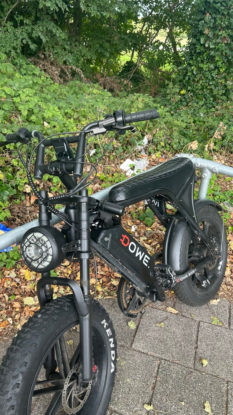 Dowe Fatbike E-bike - Gebruikt met lichte schade, Gebruikt, 59 cm of meer, 30 tot 50 km per accu, Ophalen