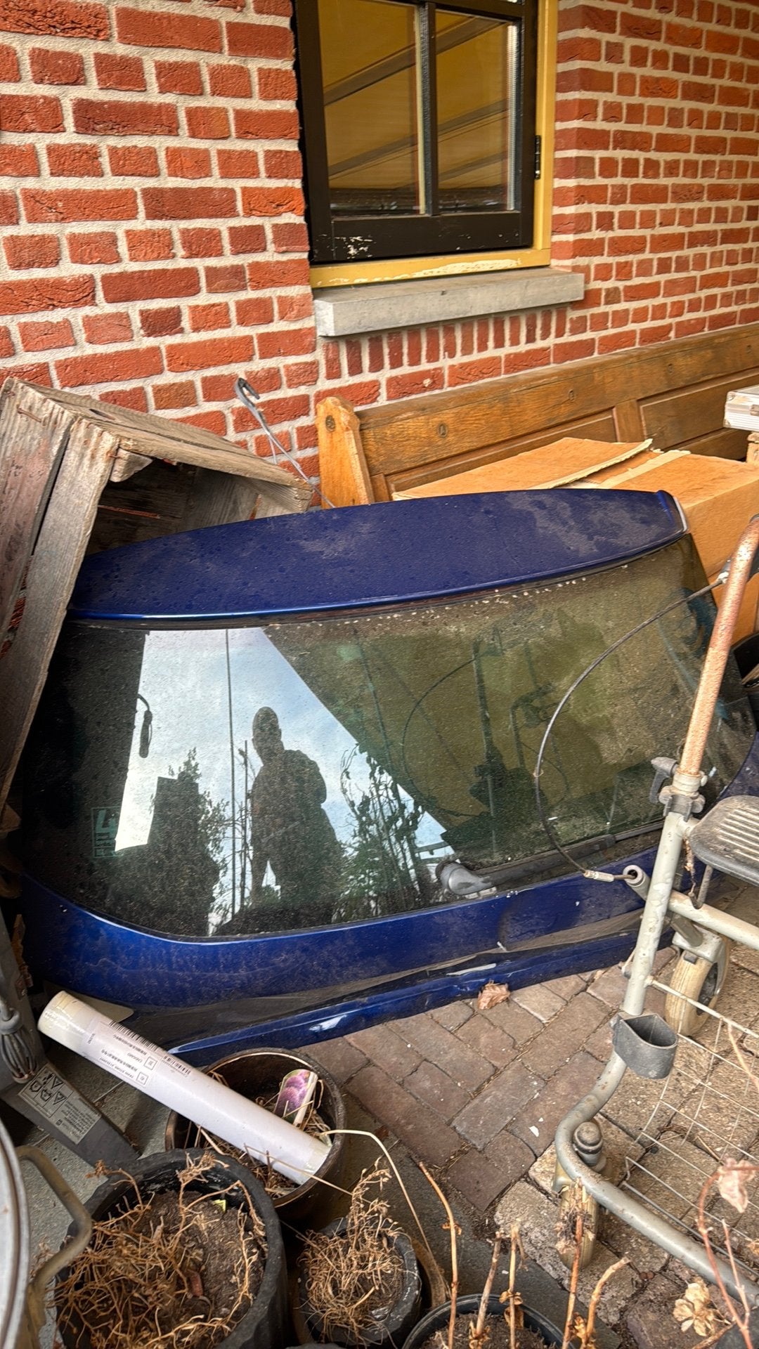 Seat ibiza achter ruit, Auto-onderdelen, Ophalen of Verzenden, Achter, Seat, Achterklep