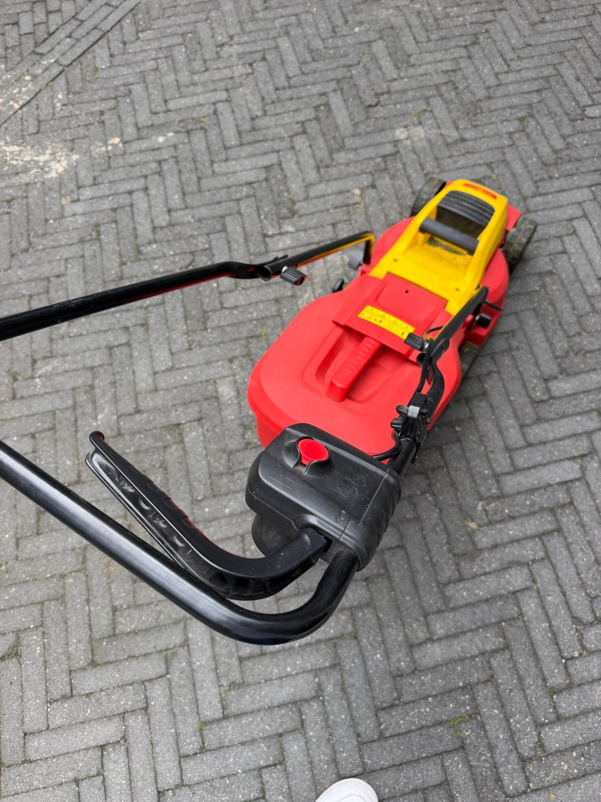 Wolf-Garten A 320 E elektrische grasmaaier, Tuin en Terras, Grasmaaiers, Ophalen, Cirkelmaaier, Gebruikt, Elektrische grasmaaier