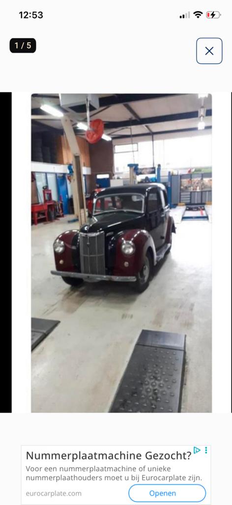 Ford prefect 1953, Ophalen of Verzenden