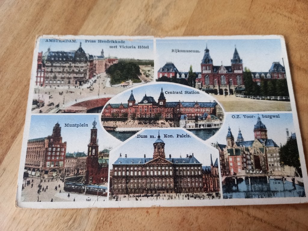 Amsterdam 1930, Antiek en Kunst, Kunst | Tekeningen en Foto's, Ophalen of Verzenden