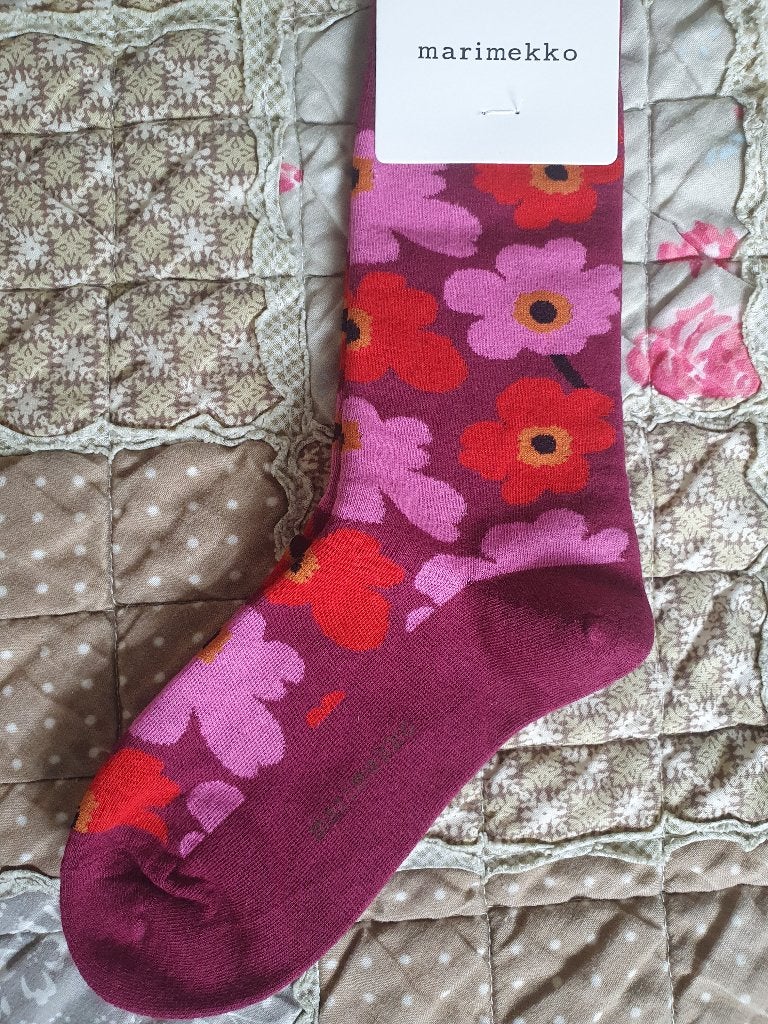 Marimekko sokken maat 37 - 39, Sokken en Kniesokken, Marimekko, Maat 35 t/m 38, Nieuw