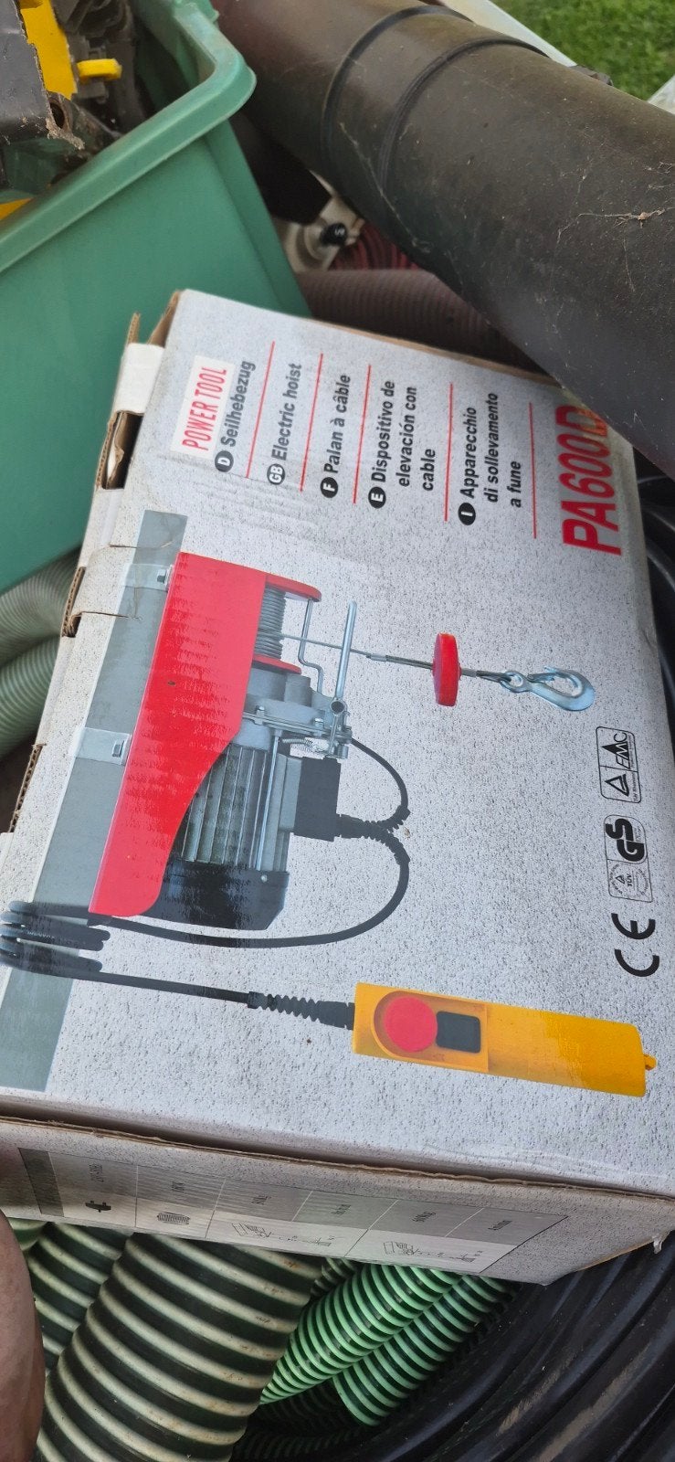 Elektrische takel PA600D - Nieuw in doos, Ophalen of Verzenden