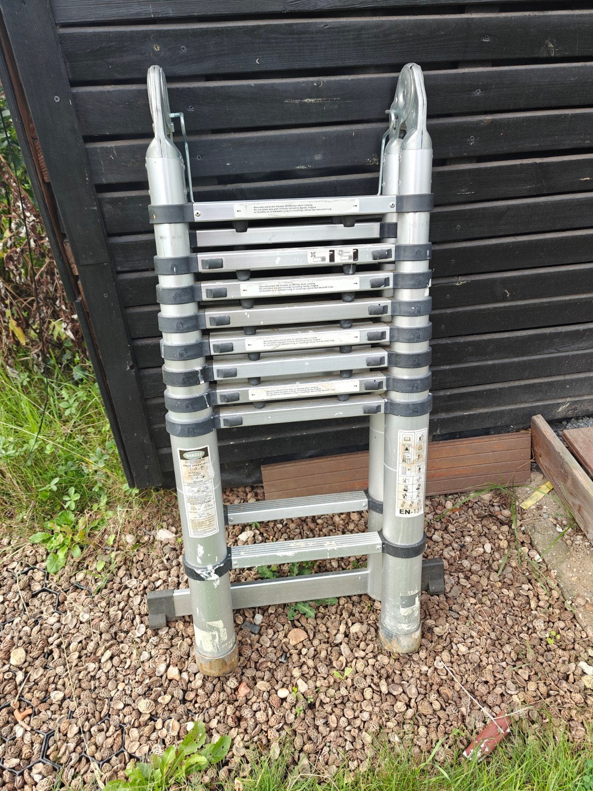Uitschuifbare ladder - A-stand en rechte ladder