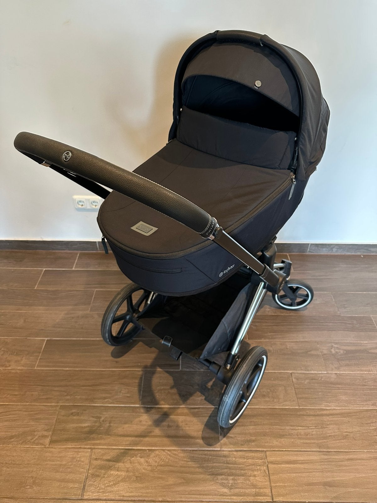 CYBEX Platinum Priam combiwagen (wieg, buggy en accessoires), Kinderen en Baby's, Zo goed als nieuw, Combiwagen, Met reiswieg